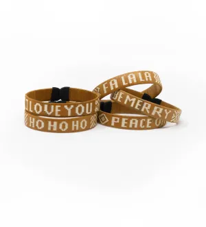 Holiday Mantra Cuffs