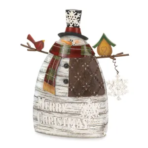 Merry Christmas Snowman Decor