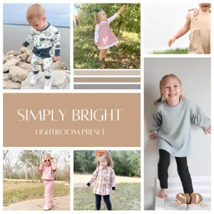 Simply Bright Lightroom Presets